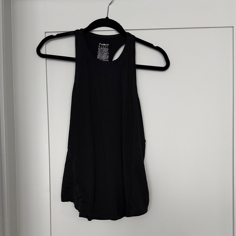Women’s Black Racerback Tank Top